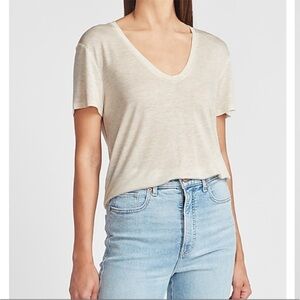 Express 100% Lyocell Relaxed Tee